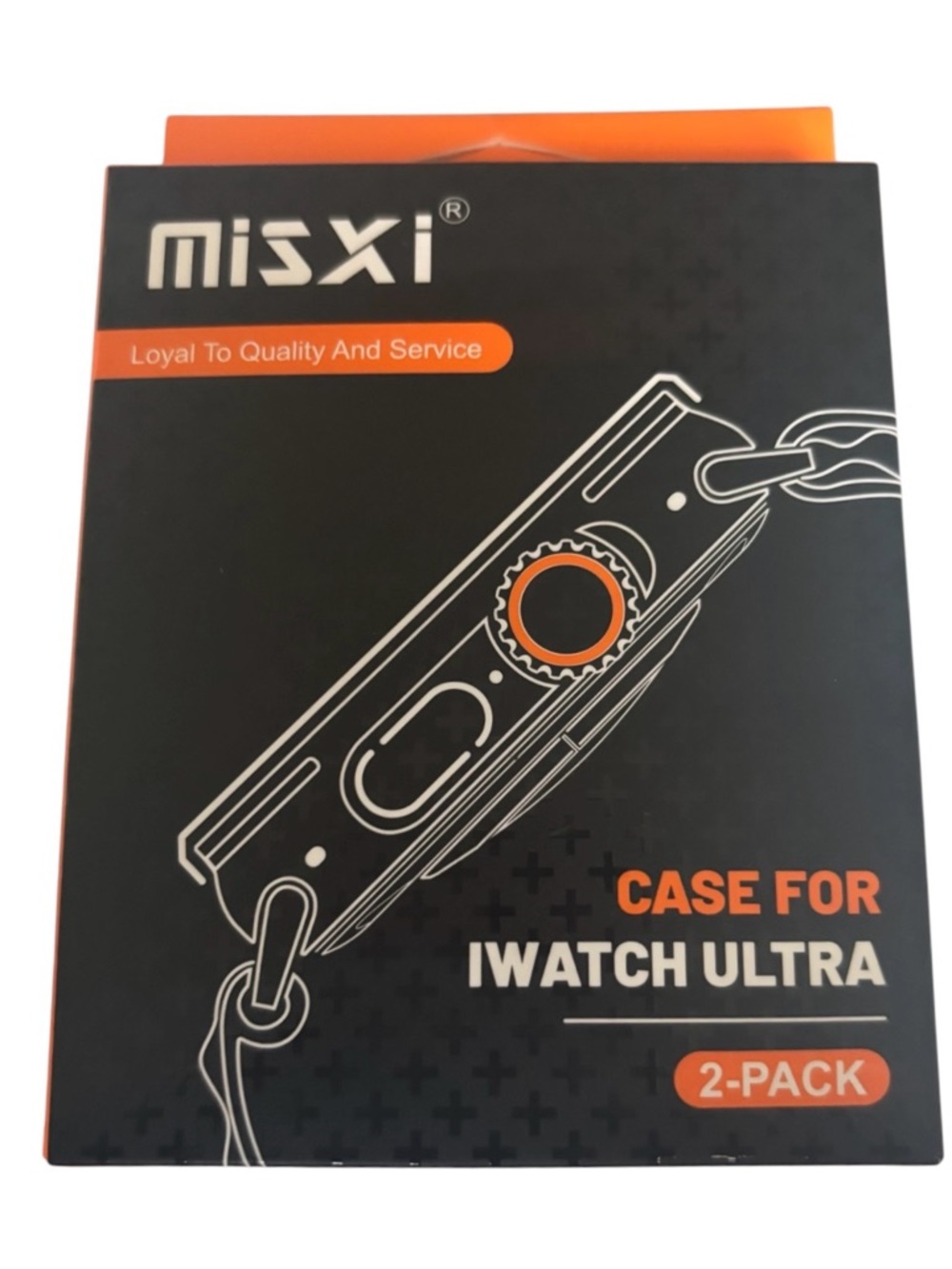 Protective Watch Case with Screen Protector Compatible with 49mm Apple Ultra - Picture 10 of 11